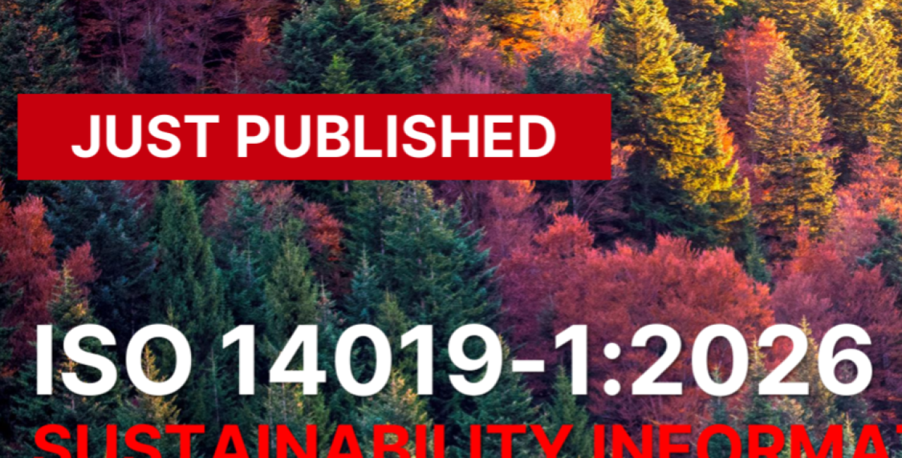 ISO TOCMAI A PUBLICAT NOI STANDARDE